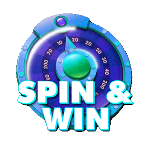 Floating wheel image that navigates to Lucky Spin page